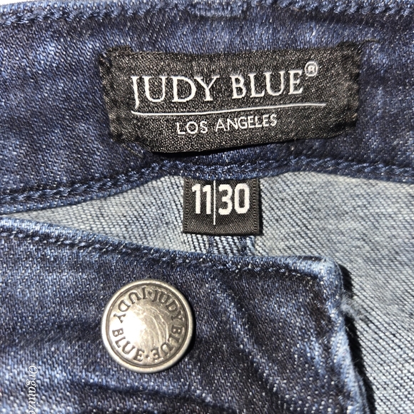 Judy Blue Dark Wash Denim Jeans - Picture 5 of 8